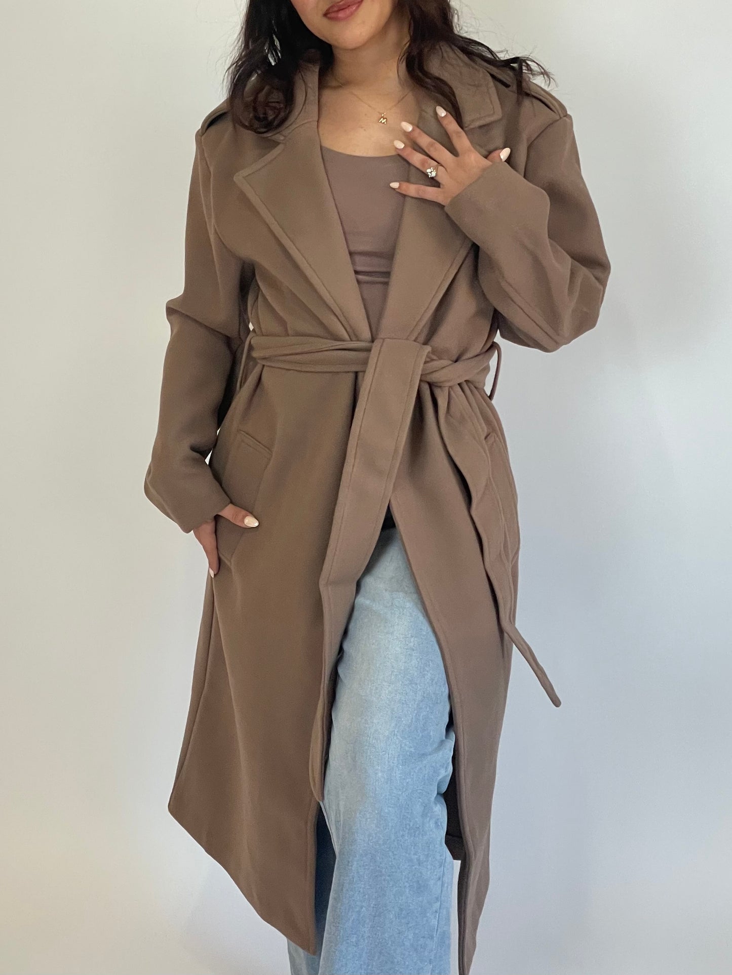 Serena Coat (Cocoa)